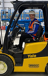Counterbalance forklift refresher training in Birmingham