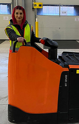 VNA very narrow aisle lift truck training in Birmingham